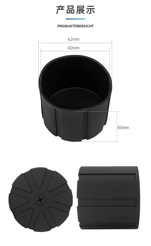 Alt view image 7 of 7 - Universal Silicone Lens Cap Cover 60-120mm DSLR Waterproof Dustproof | Universal stretch Fits 99% most DSLR & mirrorless lenses,1-pack value set with snug grip that stays on through rugged travel
