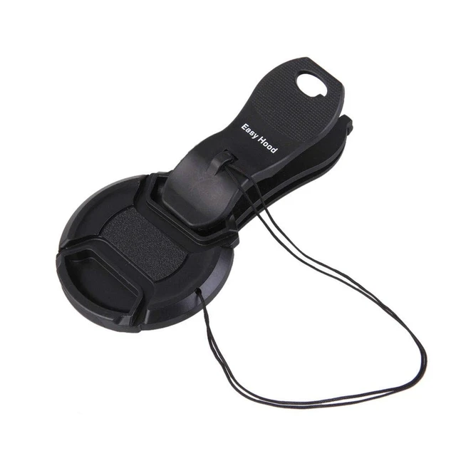 Alt view image 2 of 7 - Clip-On Lens Cap Keeper, Anti Lost Camera Lens Cap Holder | Plastic Lens Cap Clip,Prevents Cap Loss,Clips Onto Camera Strap Or Wrist Strap,Sturdy,Simple Design, Easy To Use