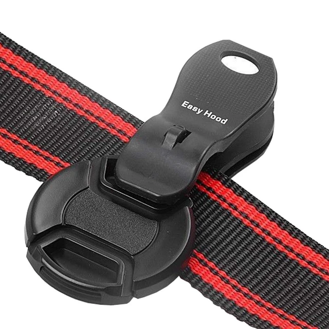 Alt view image 3 of 7 - Clip-On Lens Cap Keeper, Anti Lost Camera Lens Cap Holder | Plastic Lens Cap Clip,Prevents Cap Loss,Clips Onto Camera Strap Or Wrist Strap,Sturdy,Simple Design, Easy To Use