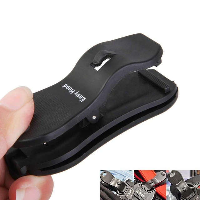 Alt view image 4 of 7 - Clip-On Lens Cap Keeper, Anti Lost Camera Lens Cap Holder | Plastic Lens Cap Clip,Prevents Cap Loss,Clips Onto Camera Strap Or Wrist Strap,Sturdy,Simple Design, Easy To Use