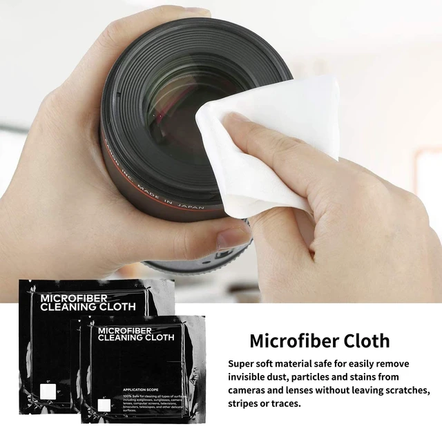 Alt view image 4 of 6 - Professional DSLR Camera Cleaning Kit with APS-C Cleaning Swabs, Microfiber Cloths, Camera Cleaning Pen, for Camera Lens, Optical Lens and Digital SLR Cameras.