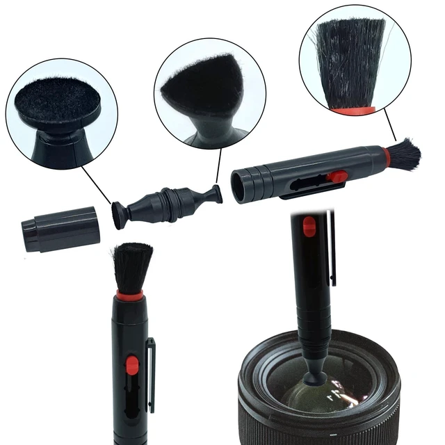 Alt view image 3 of 7 - Lens Cleaning Kit Contains Rubber Rocket Air Blower Duster & Cleaning Pen | Equipped with air blowers and double-ended cleaning pen, removes dust & smudges for lenses, telescopes and digital screens