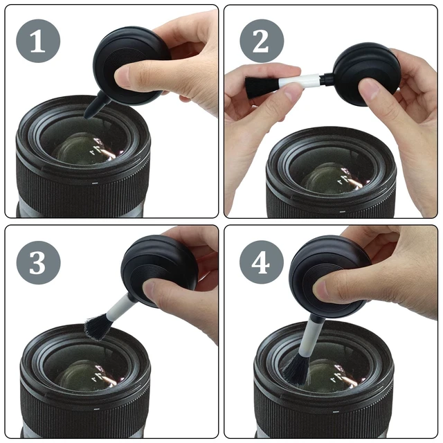 Alt view image 4 of 7 - Lens Cleaning Kit Contains Rubber Rocket Air Blower Duster & Cleaning Pen | Equipped with air blowers and double-ended cleaning pen, removes dust & smudges for lenses, telescopes and digital screens