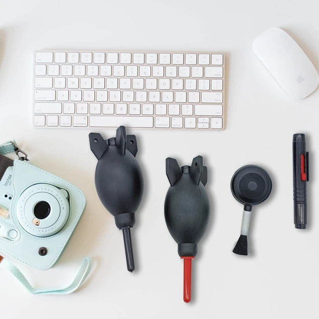Alt view image 7 of 7 - Lens Cleaning Kit Contains Rubber Rocket Air Blower Duster & Cleaning Pen | Equipped with air blowers and double-ended cleaning pen, removes dust & smudges for lenses, telescopes and digital screens