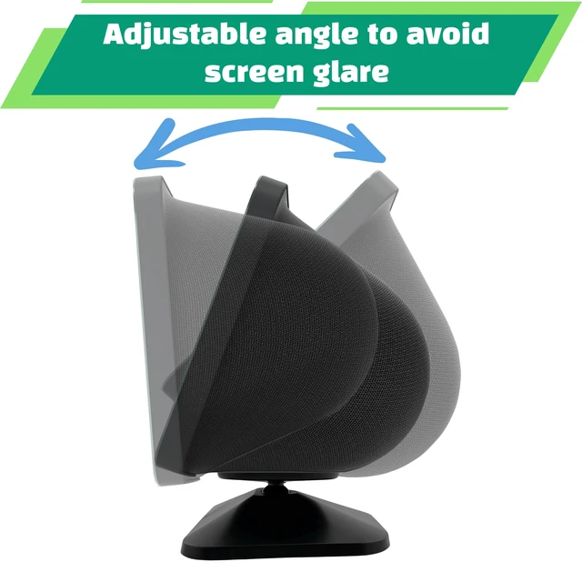 Alt view image 3 of 7 - Adjustable Magnetic Stand Mount for Shw 8 3rd gen, Smart Display Stand Holder with 360 Degree Rotation, Swivel & Tilt Function, Anti-Slip Base - Black Compatible with iPhone 12 & newer models