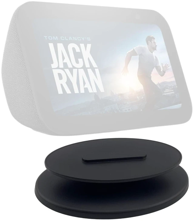 Main image of Smart Display Stand for Show 5 & Show 8 (1st Gen & 2nd Gen) - Adjustable Magnetic Stand Mount with 360 Degree Rotation, Tilt Function and Anti-Slip Base, Compatible with iPhone Models (Black)