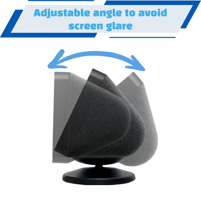 Alt view image 2 of 7 - Smart Display Stand for Show 5 & Show 8 (1st Gen & 2nd Gen) - Adjustable Magnetic Stand Mount with 360 Degree Rotation, Tilt Function and Anti-Slip Base, Compatible with iPhone Models (Black)