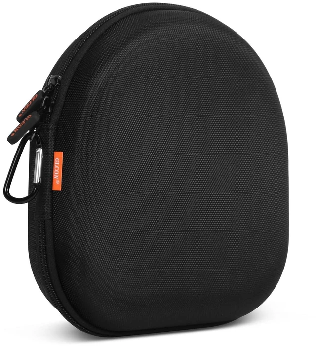 Main image of Hard Shell Headphone Case, Durable Zipper Travel Carrying Pouch Bag | Compatible with Sony WH-CH520/CH720N, JBL Tune 510BT/720BT/520BT/770NC, Soundcore Q20/Q30 & Jlab Headphones,Black
