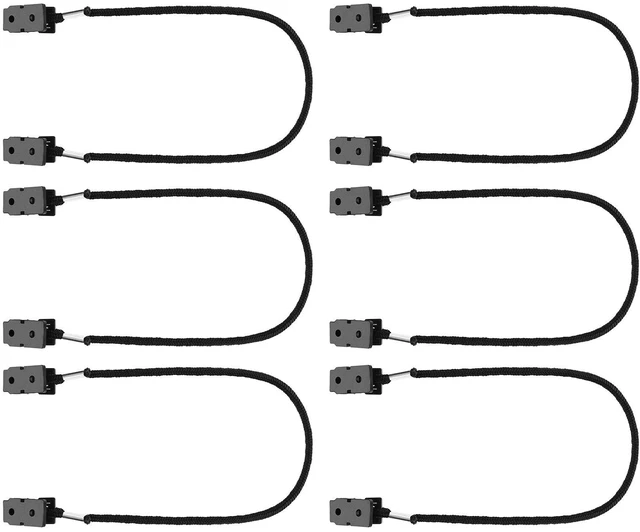 Main image of 6 Pcs Adjustable Hat Strap Clips Retainers Dragonfly Clip for Wind Travel on Bag Anti-Lost Cap Strap Clips Men Women(Black)