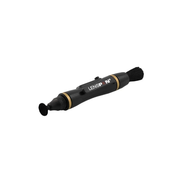 Alt view image 2 of 6 - NLP-1, Black | Retractable Dust Removal Brush, Non-Liquid Cleaning Element, 12mm Round Cleaning Tip, 11cm Long