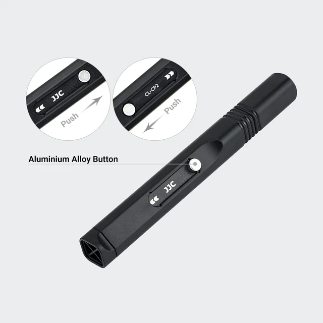 Alt view image 2 of 7 - Compact Lens Cleaning Pen,Lens Cleaner Brush for Camera Filters Camcorders Leupold Scope Binoculars Keyboards VR Headset and More Electronics