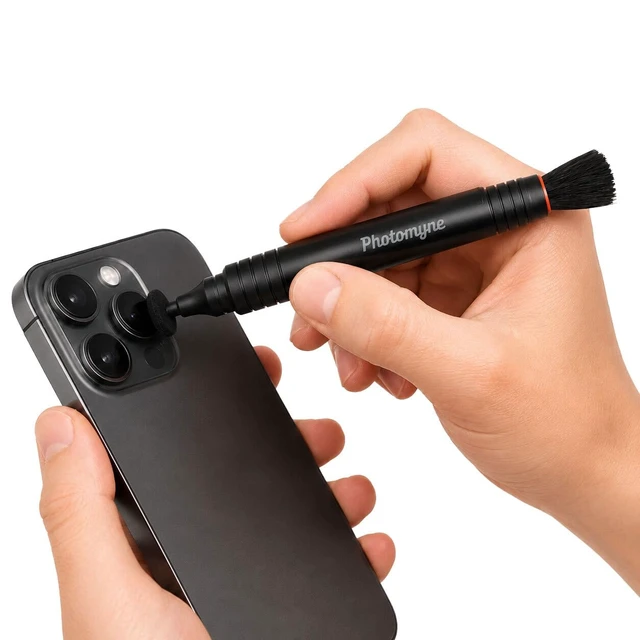 Alt view image 2 of 2 - Camera Lens Cleaning Pen Dual-Sided Multifunction Cleaning Brush for iPhone & Android Camera Lenses, Photo Scanning, DSLR Cameras & Optical Equipment