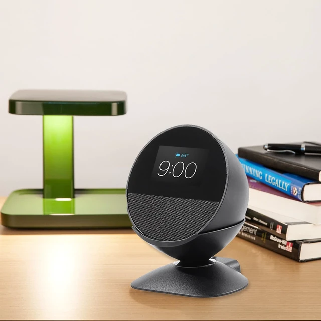 Alt view image 4 of 6 - Stand Holder for All-New Echo Spot (2024 Release), Adjustable Mount Stand Compatible with HomePod mini