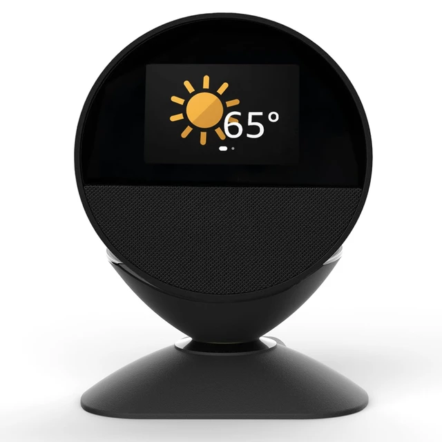 Alt view image 6 of 6 - Stand Holder for All-New Echo Spot (2024 Release), Adjustable Mount Stand Compatible with HomePod mini