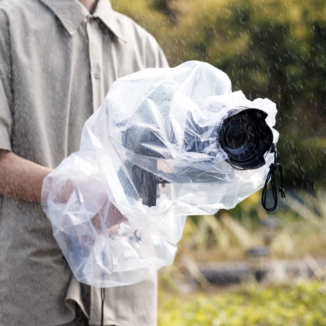 Alt view image 7 of 7 - 2PCS Clear Stabilizer Rain Cover for RS 4 Pro RS 4 3 Mini Gimbal Stabilizer | Waterproof,PE Material,Dust-Proof,Below 16.3x8.6x7.7,for RS4 RS3 Mini Pro RSC 2 RS2,Ronin-SC S Weebill 3S Crane M2S & More
