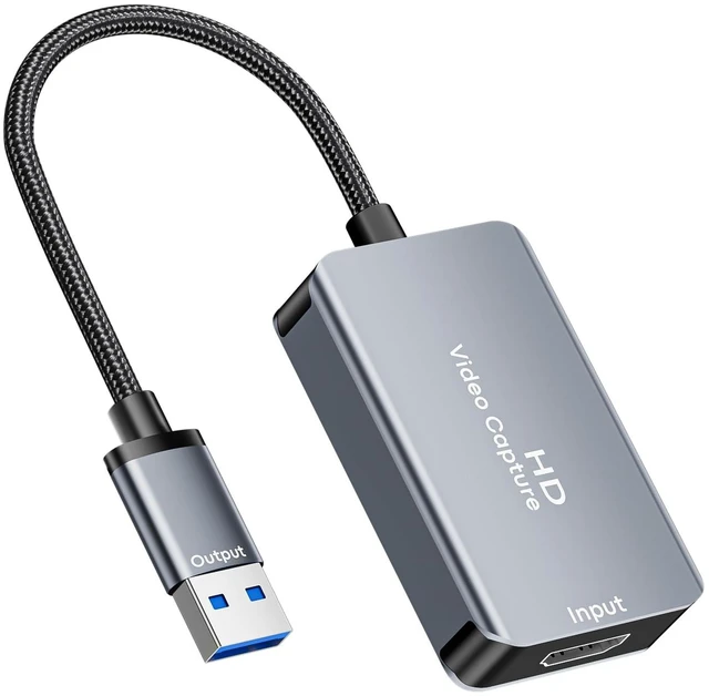 Main image of Video Capture Card,4K HDMI to USB 3.0,1080P 60FPS for Streaming | Low Latency Capture Card for Gaming and Recording,Compatible with PS5/4, Switch 2, Xbox, Quest 3, Camera, PC, Xbox