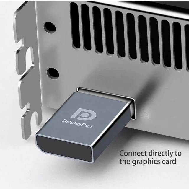 Alt view image 2 of 5 - DisplayPort DP Dummy Plug 3 Pack 4K EDID Emulator HDMI Headless Dongle Virtual Monitor Display Adapter for PC GPU Remote Desktop Streaming Crypto Mining Rig Luna Window Home Office Setup