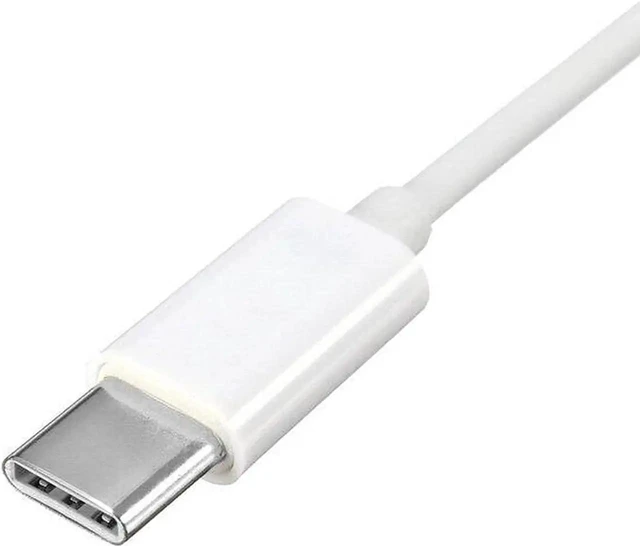 Alt view image 3 of 6 - 30-Pin Female to USB-C Male Adapter Cable, Sync & Charge Converter for Legacy Apple 30-Pin Cables to Type-C Devices (8-inch/21cm, White)