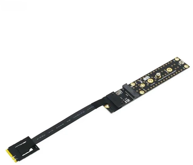 Main image of NGFF M.2 Key A E Male to NVMe Key M Female Adapter Converter Board Riser Extension Cable 2230 2242 2260 2280 SSD for PC Desktop Laptop Motherboard WiFi Slot Storage Expansion Upgrade Setup