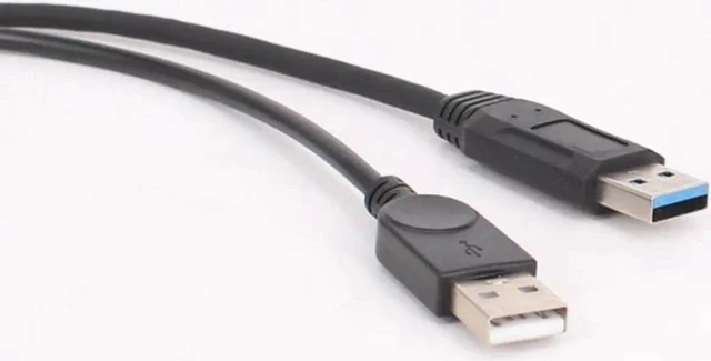 Alt view image 2 of 4 - USB 3.0 Y-Splitter Cable (Dual USB-A Male to Female), 5Gbps Data Extender with Extra Power Cord for 2.5" HDD & External DVD Drive
