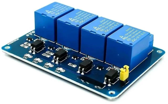 Main image of 1 Pcs DC 5V 1 2 4 8 Channel Relay Module Optocoupler Isolation High Low Level Trigger Switch Control Board Power Expansion Microcontroller Device for IoT Smart Home Automation Robotics Maker DIY