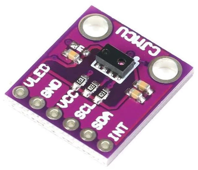 Alt view image 4 of 6 - 5Pcs AP3216 Distance Sensor Module ALS PS Digital Ambient Light Sensor Proximity Distance Sensor Module AP3216 Light Detector Photosensitive Sensor