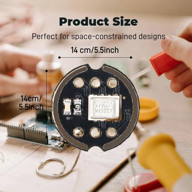 Alt view image 3 of 6 - 3-Pack INMP441 MEMS Omnidirectional Microphone, I2S Digital Audio Interface Module (24-Bit) for ESP32 & IoT Voice Projects