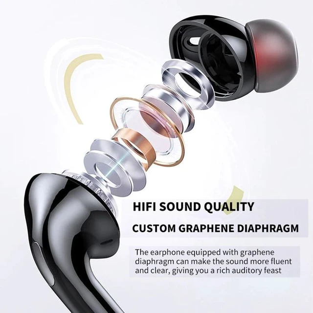 Alt view image 5 of 5 - 100 Hours Playtime Wireless Bluetooth Earphone Magnetic Neckband Headphone IPX5 Waterproof Noise Cancelling Mic Stereo Earbud Earpiece Headset for Sport Workout Running Gym Fitness Smartphone