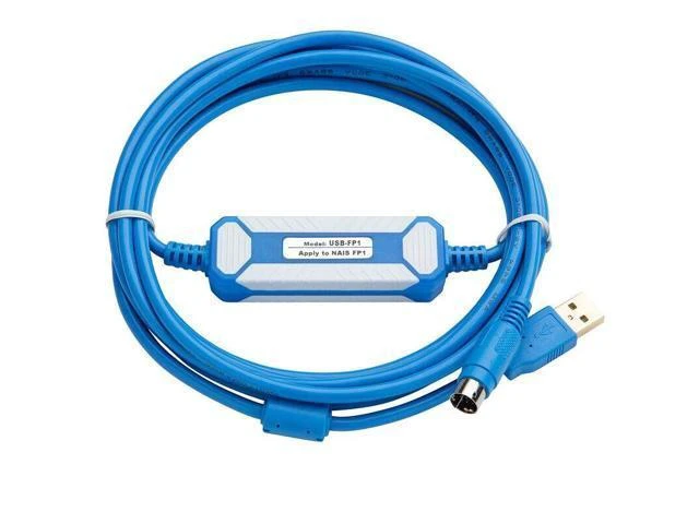 Alt view image 2 of 6 - PLC Programming Cable Servo Driver Debugging Data Communication Line Wire Adapter Converter Interface Lead Connector Cord for Panasonic FP1 A4 Series PLC Servo Controller