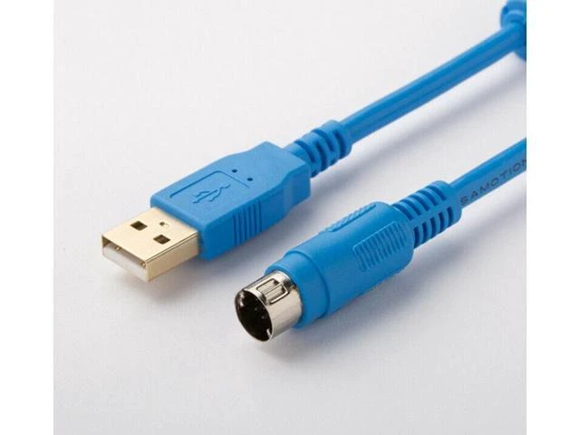 Alt view image 3 of 6 - PLC Programming Cable Servo Driver Debugging Data Communication Line Wire Adapter Converter Interface Lead Connector Cord for Panasonic FP1 A4 Series PLC Servo Controller