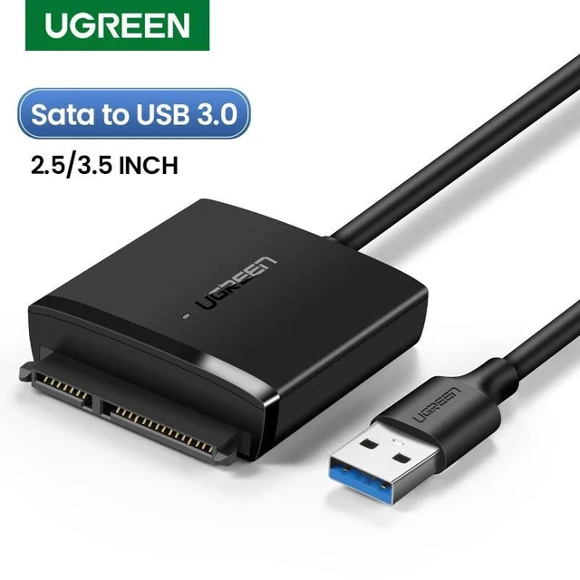Alt view image 6 of 7 - USB 3.0 to SATA III Adapter Cable for 2.5" SSD/HDD ONLY (Strictly NOT for 3.5" Desktop Drives), 5Gbps Hard Drive Transfer Cord