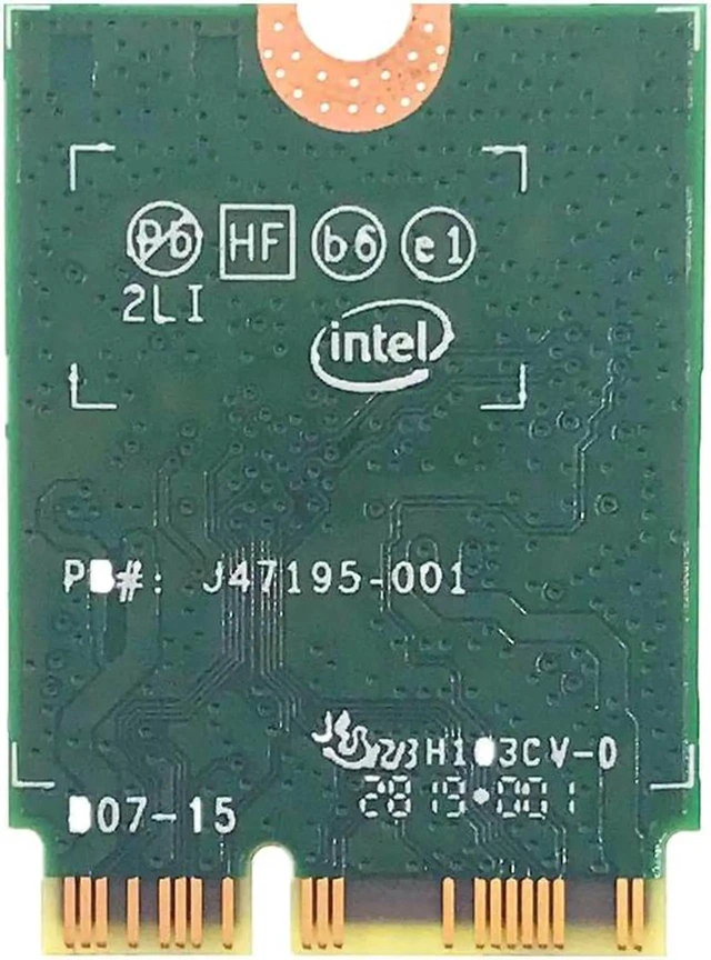 Alt view image 5 of 7 - 9560NGW Dual Band 2.4G 5G 802.11ac Wireless AC 9560 NGFF CNVi 2x2 WiFi Card Bluetooth 5.0 Network Adapter External Antennas Board Module for Desktop PC Laptop Computer Motherboard System