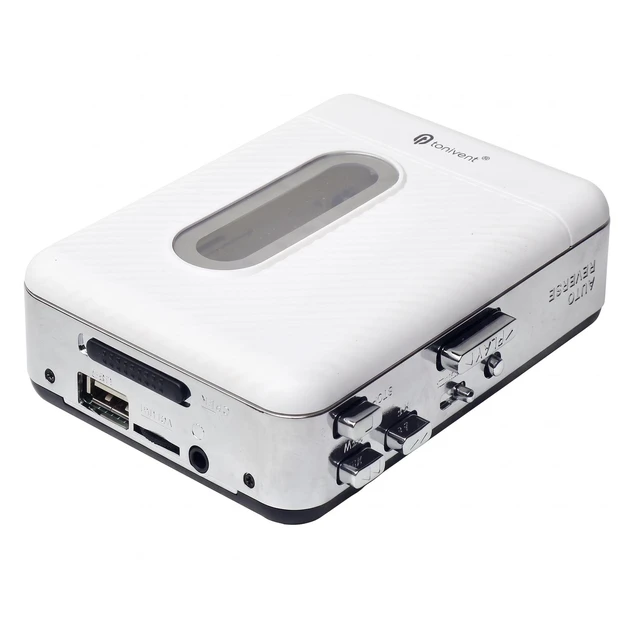 Alt view image 2 of 7 - Standalone Cassette to MP3 Converter (No PC Required), USB Flash Drive Tape Player & Audio Digitizer with Earphones