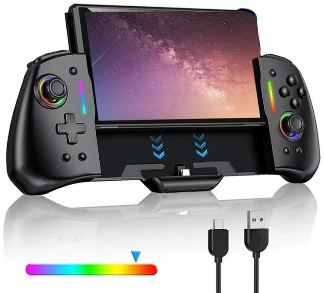 Main image of Wireless Joypad Controller Handheld Grip Built In 6 Axis Gyro Double Motor Vibration Ergonomic Design Rechargeable Remote Joystick Motion Control for PC Desktop Laptop Video Gaming Console System
