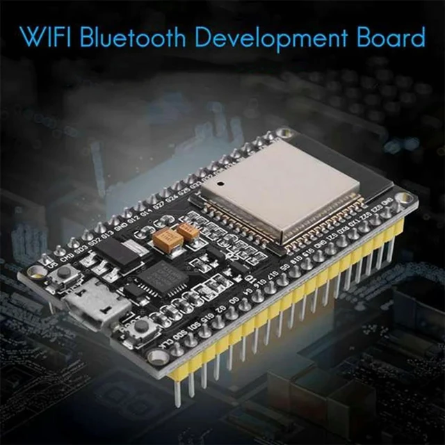 Alt view image 6 of 7 - ESP32 WROOM 32 CP2102 WiFi Bluetooth Low Power Dual Core Wireless Network Microcontroller Development Board Integrated Transceiver Controller Module for Smart Home Mobile IoT Automation DIY