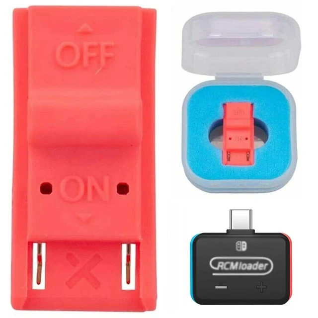 Alt view image 6 of 7 - RCM Jig Clip Tool for NS Joy-Con Rail, Plastic Short Circuit Pin Slider Bracket for Console Repair & Debugging