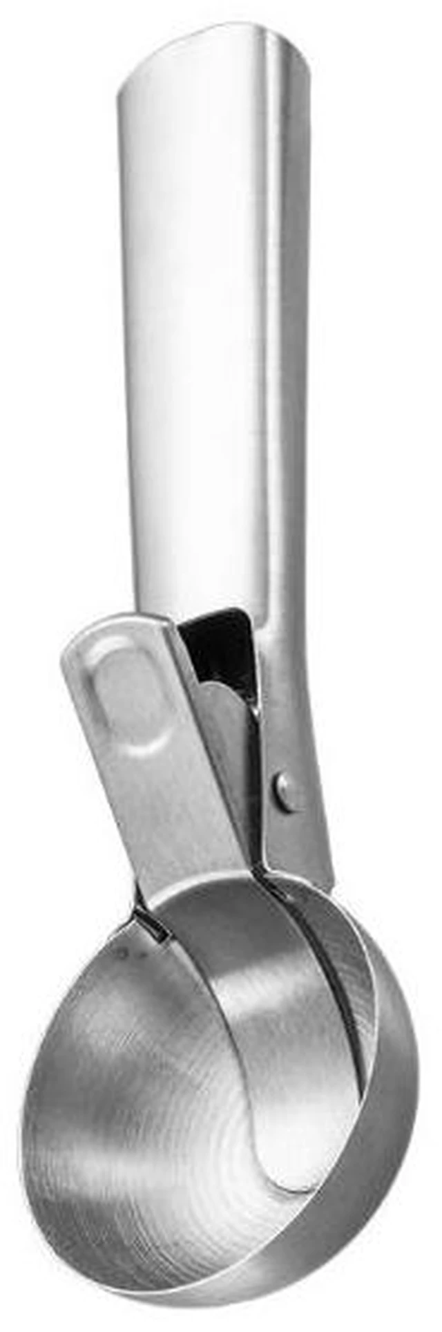 Main image of Stainless Steel Cookie Scoop & Ice Cream Scooper (Trigger Release), Spring-Loaded Portion Spoon for Dough, Melon & Meatballs