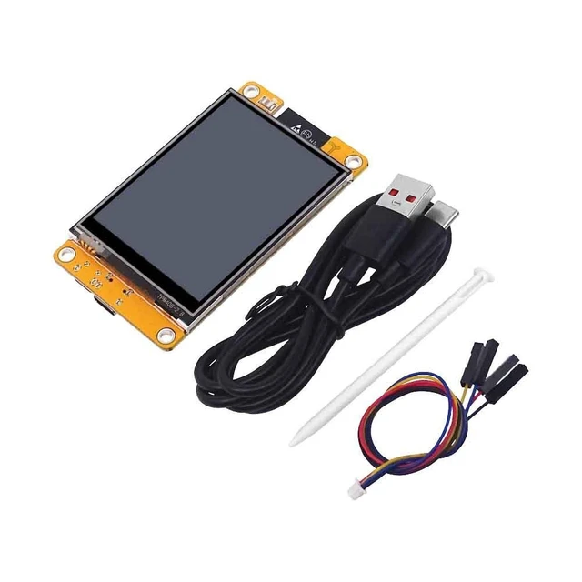 Alt view image 2 of 5 - ESP32 Smart Display Development Board 2.8 Inch TFT LCD Color Touch Screen WiFi Bluetooth Dual Core 240MHz MCU SPI UART SDIO Acrylic Shell Module for Smart Home Automation Remote Data Collection IoT