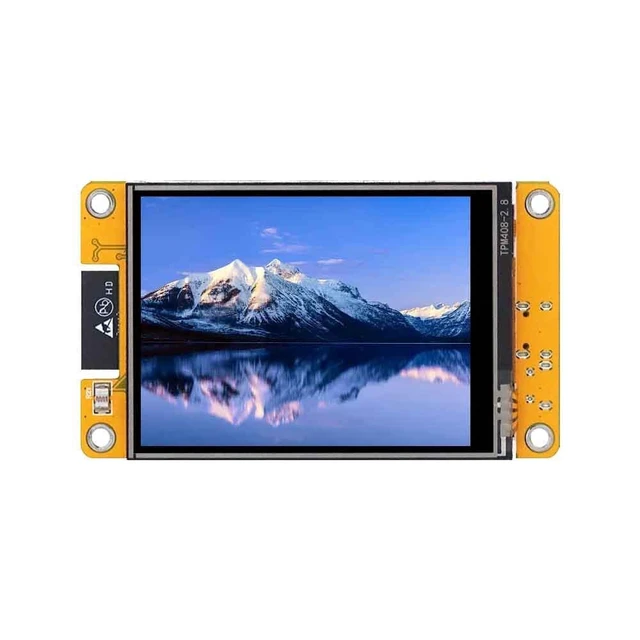 Alt view image 5 of 5 - ESP32 Smart Display Development Board 2.8 Inch TFT LCD Color Touch Screen WiFi Bluetooth Dual Core 240MHz MCU SPI UART SDIO Acrylic Shell Module for Smart Home Automation Remote Data Collection IoT