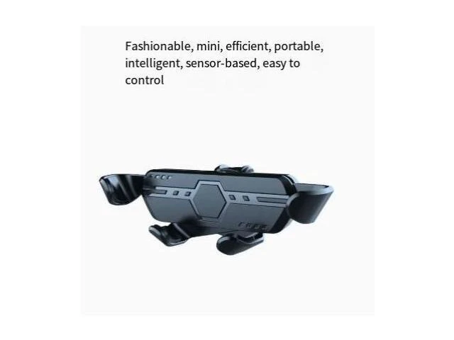 Alt view image 2 of 3 - Universal Gravity Air Vent Clip Car Phone Mount Auto Clamping Hands Free Navigation Smartphone Holder Cradle Bracket Stand Dock Gripper Unit for Vehicle Automobile Driving Road Trip Interior