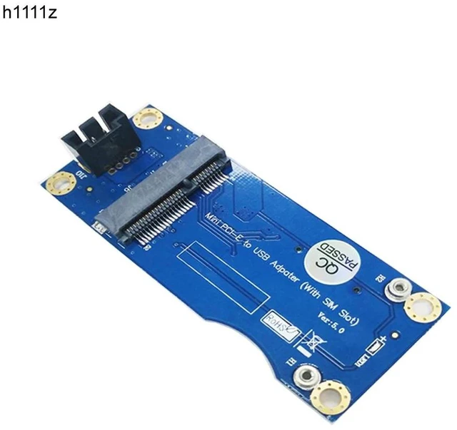 Main image of Mini PCI Express to USB Adapter Riser Card with SIM Card Slot WWAN/LTE 3G 4G 5G Wireless Modem Module 9Pin USB Cable Interface Converter Expansion Board for Desktop Computer PC Motherboard Unit