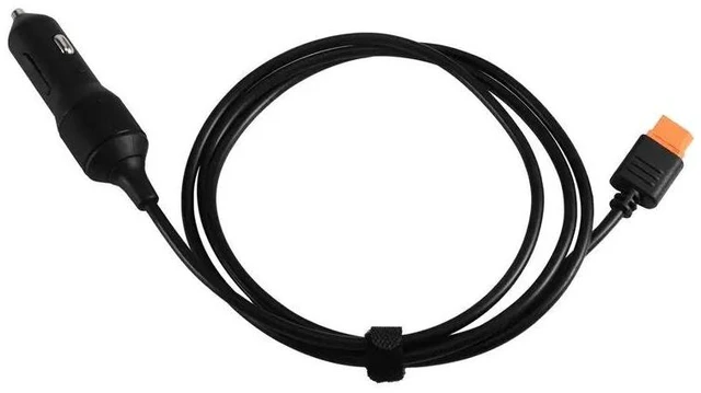 Alt view image 3 of 3 - Car Charging Cable for EcoFlow Portable Power Station, 12V 24V Car Charger Adapter Connector