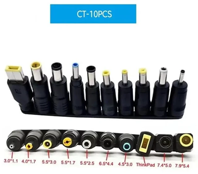 Alt view image 3 of 3 - PD Decoy Type C Power Booster Cable Adapter 140W Trigger Cord with 10 Connectors Tips DC 5V 9V 12V 15V 20V 28V Multi Voltage Step Up Converter Jack Plugs for Laptop Router Mini Fan DIY Project