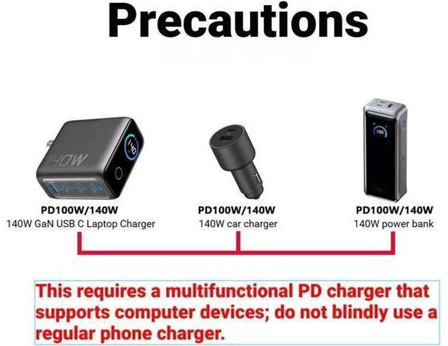 Alt view image 2 of 6 - Type C Female to Male DC Barrel Jack Plug Converter 4.0mm 1.35mm USB C PD Power Adapter 65W 100W Fast Charger Connector Tip Laptop Cord Wire for Asus X201E X202E X540 X541 X553M X541NA X542UA