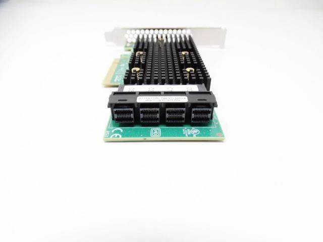 Alt view image 2 of 4 - 9400-16i Host Bus Adapter HDD SSD Storage Controller 12Gbps PCI Express Gen3 NVMe SAS SATA 16 Port Tri Mode High Performance Internal Expansion Card for Data Center Server Enterprise System