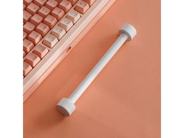 Alt view image 4 of 7 - Heavy Metal Solid Core Weight Rod Organizer Reel Accessory For Customized Mechanical Keyboard Cable Type C Aviator Connector Paracord Braided Wire PC Gaming Setup Desktop Office Typing Blue 15 cm