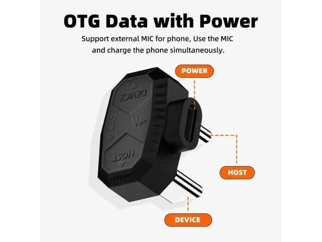 Alt view image 2 of 7 - Opposite U Shape Back Angled 180 Degree OTG Data Adapter USB C Type C Male to Male PD Power Fast Charging Connector 480Mbps Sync Transfer Converter Smart Phones Microphones Tablets Laptops