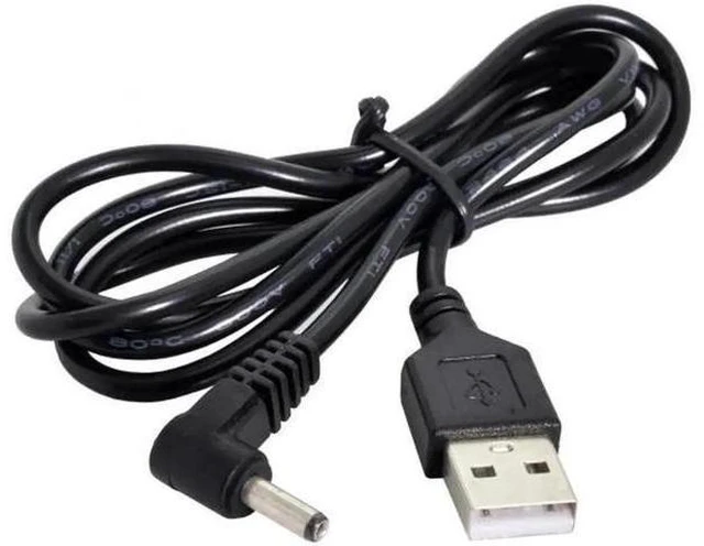 Alt view image 5 of 7 - U2-111-RI USB 2.0 Type A Male to DC Power Plug Barrel Charge Cable Right Angled 90 Degree 3.5mm 1.35mm 5V Jack Adapter Connector Supply Cord Wireless Router Desk Lamp Smart Speaker 100cm