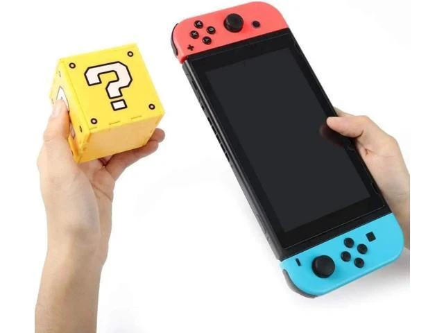 Alt view image 7 of 7 - 16-Slot Game Storage Cube for Nintendo Switch/OLED/Lite, Desktop Cartridge Display Case with Anti-Scratch Silicone Lining (Games NOT Included)