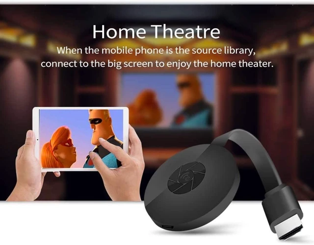Alt view image 3 of 7 - G2 Wireless HDMI Display Dongle 1080P (2.4G WiFi), Screen Mirroring Adapter for iOS/Android (WARNING: DOES NOT Support Netflix/Prime/Hulu!)
